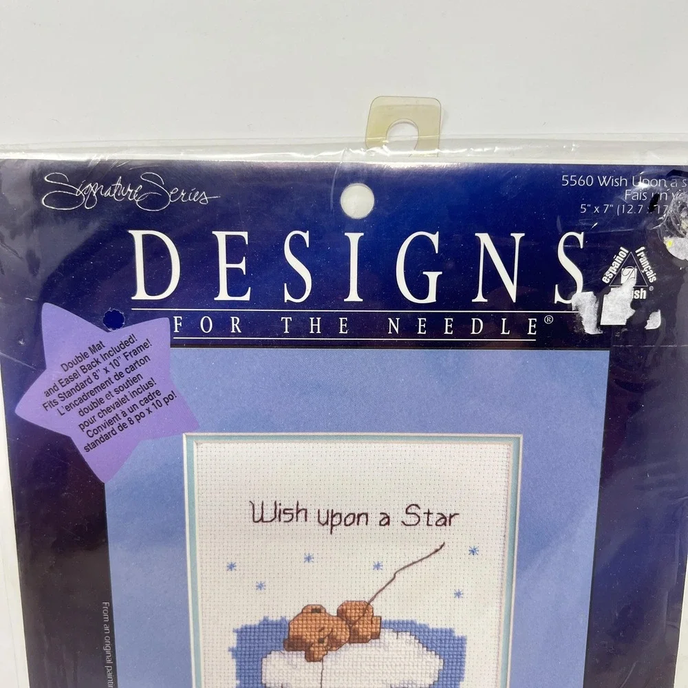 Designs For The Needle 5560 Wish Upon A Star Counted Cross Stitch Kit NEW
